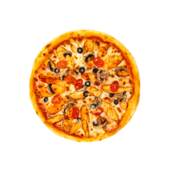 پیتزا چیکن پاپریکا - Chicken Paprika Pizza Romano