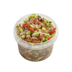 سالاد شیرازی - Shirazi salad-onion tomato cucumber