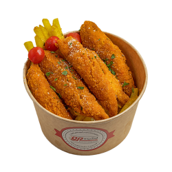 فیله مرغ سوخاری - Fried chicken fillet