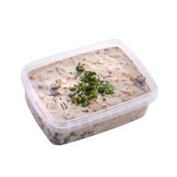 سوپ شیر و قارچ - Iranian White soup