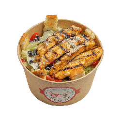 سالاد سزار با مرغ گریل - Caesar Salad with grilled chicken