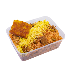 لوبیا پلو با گوشت مخصوص - Loubia Polow